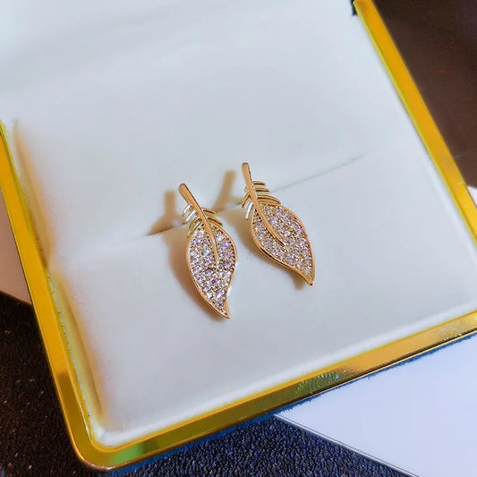 Diamonds Yellow Gold Earrings