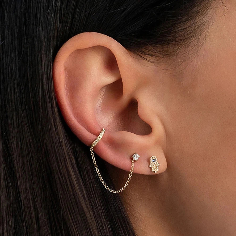 Cartilage Clip Earrings